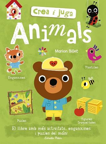 CREA I JUGA. ANIMALS | 9788491375296 | BILLET, MARION | Llibreria Huch - Llibreria online de Berga 