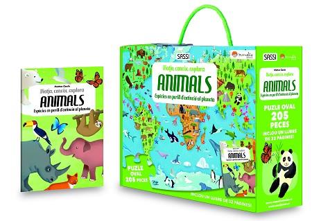 ANIMALS ESPECIES EN PERILL EXTINCIO CAT | 9788419714718 | Llibreria Huch - Llibreria online de Berga 