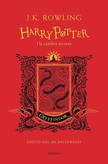 HARRY POTTER I LA CAMBRA SECRETA (GRYFFINDOR) | 9788417879600 | ROWLING, J.K. | Llibreria Huch - Llibreria online de Berga 