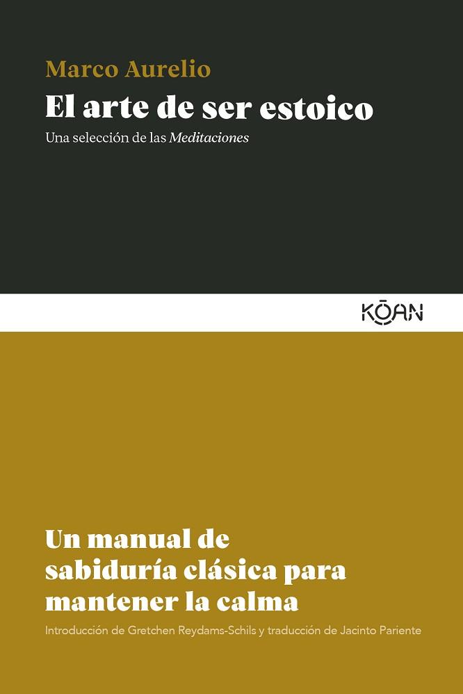 ARTE DE SER ESTOICO, EL | 9788410358485 | MARCO AURELIO | Llibreria Huch - Llibreria online de Berga 