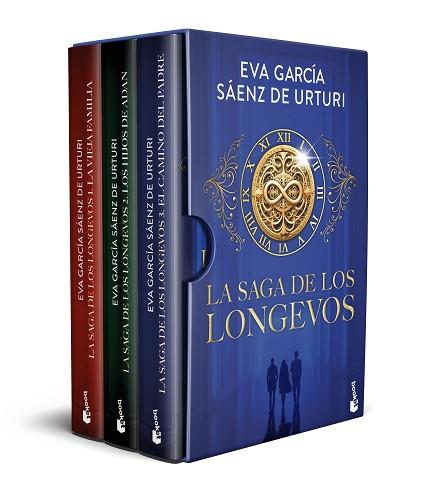 ESTUCHE LA SAGA DE LOS LONGEVOS | 9788408322603 | GARCÍA SÁENZ DE URTURI, EVA | Llibreria Huch - Llibreria online de Berga 