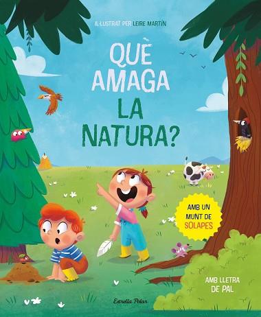 QUE AMAGA LA NATURA? LLIBRE AMB SOLAPES | 9788413894652 | MARTÍN RINCÓN, LEIRE | Llibreria Huch - Llibreria online de Berga 