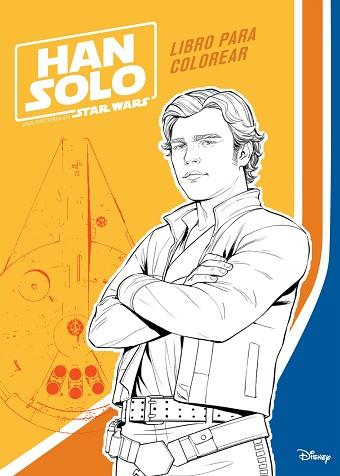 HAN SOLO. LIBRO PARA COLOREAR | 9788408188100 | STAR WARS | Llibreria Huch - Llibreria online de Berga 