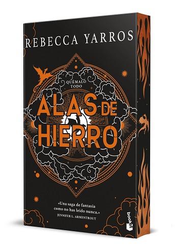 ALAS DE HIERRO. EDICIÓN ESPECIAL LIMITADA CON CANTOS DECORADOS | 9788408326472 | YARROS, REBECCA | Llibreria Huch - Llibreria online de Berga 