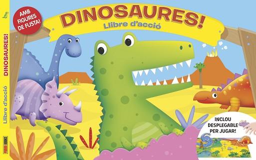 DINOSAURES LLIBRE D'ACCIO | 9788490943052 | Llibreria Huch - Llibreria online de Berga 