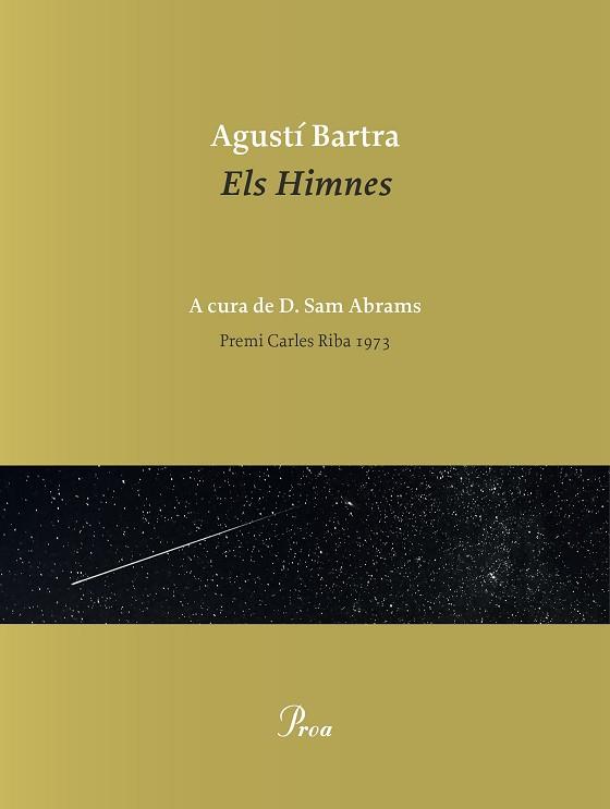 ELS HIMNES | 9788475888095 | BARTRA, AGUSTÍ | Llibreria Huch - Llibreria online de Berga 