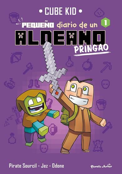 MINECRAFT. PEQUEÑO DIARIO DE UN ALDEANO PRINGAO 1 | 9788408269687 | CUBE KID | Llibreria Huch - Llibreria online de Berga 