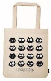 BOLSA DE TELA DE LA COMPRA ED EL GATO EDYOUCATION | 4033477274694 | Llibreria Huch - Llibreria online de Berga 