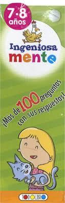 INGENIOSAMENTE 7 -8 AÑOS | 9788490375716 | Llibreria Huch - Llibreria online de Berga 