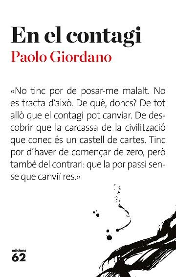 EN EL CONTAGI | 9788429778687 | GIORDANO, PAOLO | Llibreria Huch - Llibreria online de Berga 
