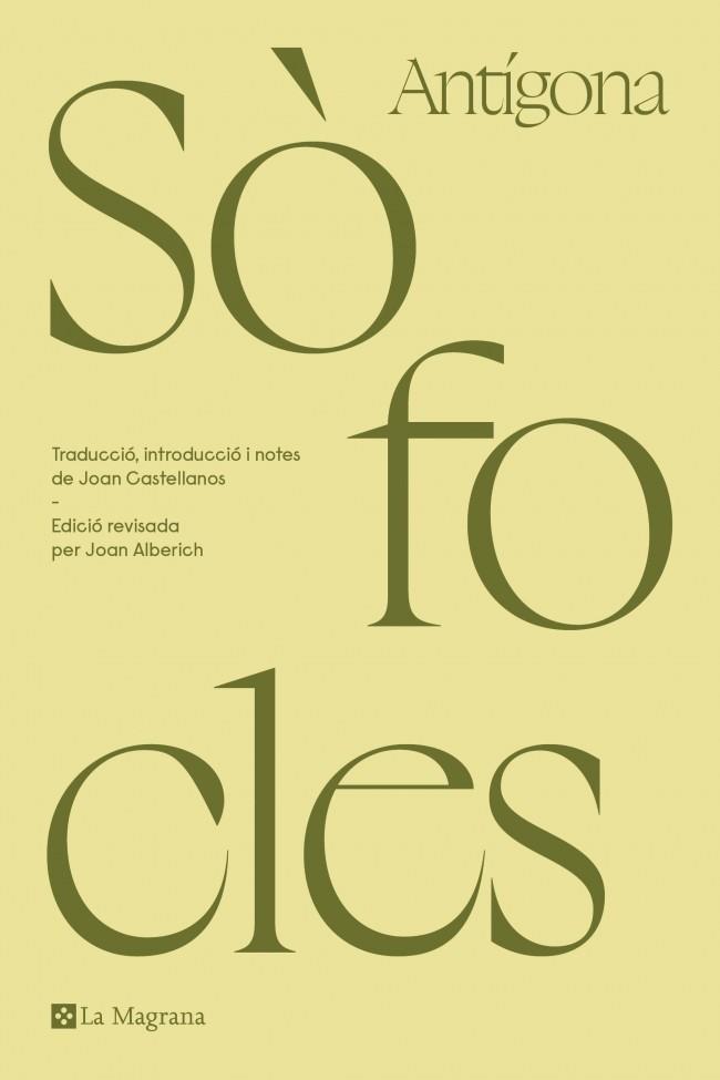 ANTÍGONA | 9788419013767 | SÒFOCLES | Llibreria Huch - Llibreria online de Berga 