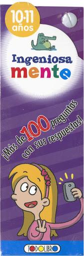INGENIOSAMENTE 10 -11 AÑOS | 9788490375792 | Llibreria Huch - Llibreria online de Berga 