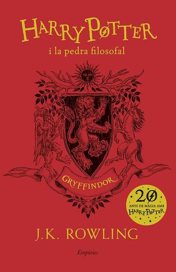 HARRY POTTER I LA PEDRA FILOSOFAL (GRYFFINDOR) | 9788417016678 | ROWLING, J.K. | Llibreria Huch - Llibreria online de Berga 