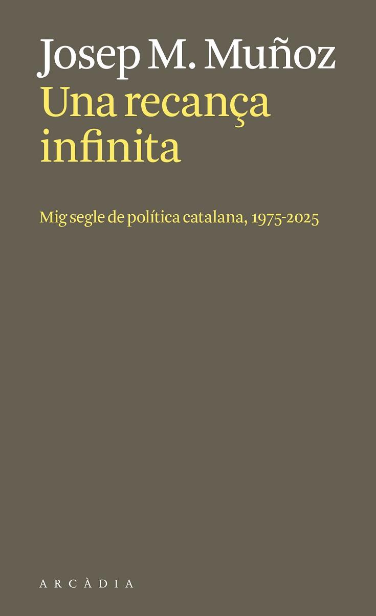 UNA RECANÇA INFINITA. | 9788412999730 | MUÑOZ LLORET, JOSEP MARIA | Llibreria Huch - Llibreria online de Berga 