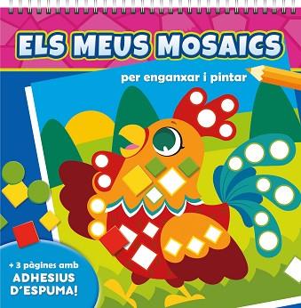 ELS MEUS MOSAICS PER ENGANXAR I PINTAR. ANIMALS DOMÈSTICS | 9788410515222 | Llibreria Huch - Llibreria online de Berga 