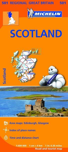 ESCOCIA MAPA | 9782067183216 | MICHELIN | Llibreria Huch - Llibreria online de Berga 