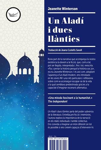 ALADÍ I DUES LLÀNTIES, UN | 9791387726249 | WINTERSON, JEANETTE | Llibreria Huch - Llibreria online de Berga 