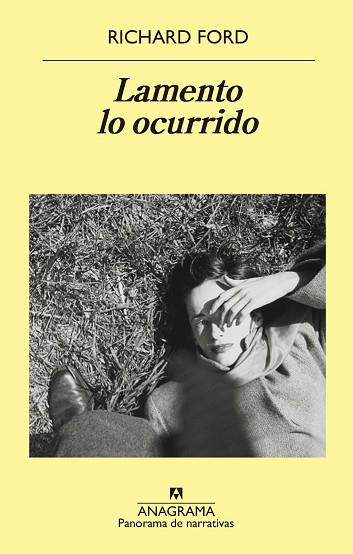 LAMENTO LO OCURRIDO | 9788433980519 | FORD, RICHARD | Llibreria Huch - Llibreria online de Berga 