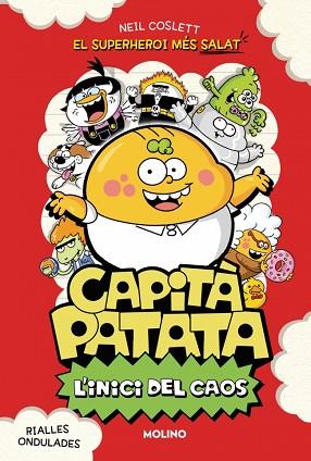 CAPITÀ PATATA 1 - L'INICI DEL CAOS | 9788427252790 | COSLETT, NEIL | Llibreria Huch - Llibreria online de Berga 