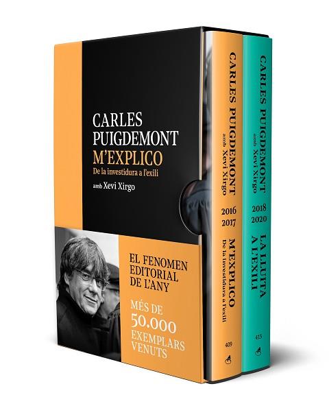 M'EXPLICO I LA LLUITA A L'EXILI (EDICIÓ PACK) | 9788418226243 | PUIGDEMONT, CARLES | Llibreria Huch - Llibreria online de Berga 