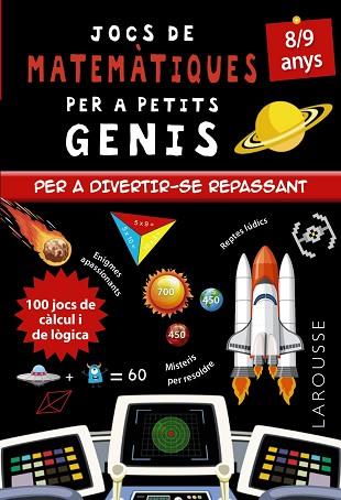 JOCS DE MATEMÀTIQUES PER A PETITS GENIS 8-9 ANYS | 9788418473142 | QUÉNÉE, MATHIEU | Llibreria Huch - Llibreria online de Berga 