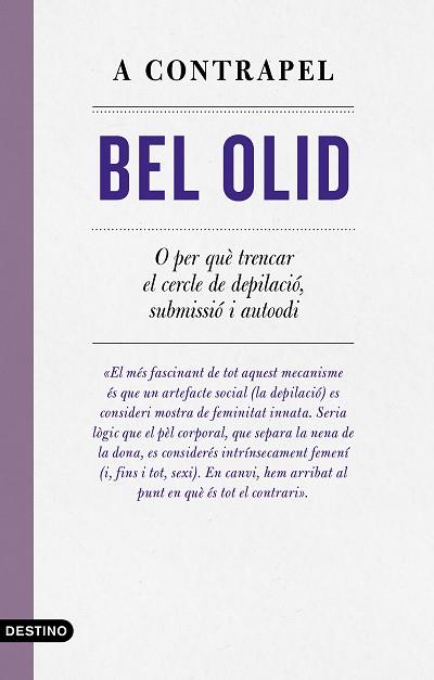 A CONTRAPEL | 9788497103039 | OLID, BEL | Llibreria Huch - Llibreria online de Berga 