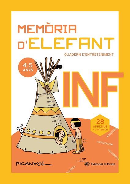 MEMÒRIA D'ELEFANT INFANTIL: QUADERN DE VACANCES | 9788419912343 | MARTÍNEZ PICANYOL, JOSEP LLUÍS | Llibreria Huch - Llibreria online de Berga 