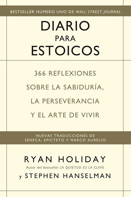 DIARIO PARA ESTOICOS | 9788417963156 | HOLIDAY, RYAN | Llibreria Huch - Llibreria online de Berga 