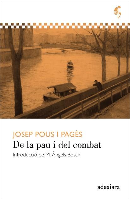 DE LA PAU I DEL COMBAT | 9788494384400 | POUS I PAGES, J. [VER TITULOS] | Llibreria Huch - Llibreria online de Berga 