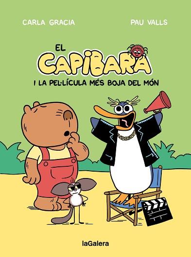 CAPIBARA I LA PEL·LÍCULA MÉS BOJA DEL MÓN, EL | 9788424676605 | GRACIA MERCADÉ, CARLA | Llibreria Huch - Llibreria online de Berga 