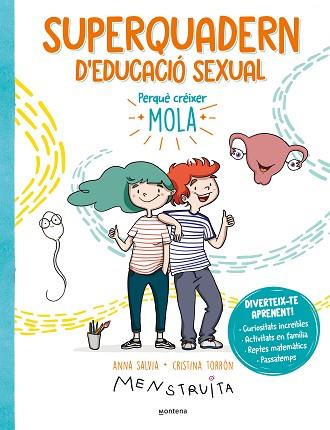 SUPERQUADERN D'EDUCACIÓ SEXUAL | 9788419501172 | TORRÓN (MENSTRUITA), CRISTINA/SALVIA, ANNA | Llibreria Huch - Llibreria online de Berga 