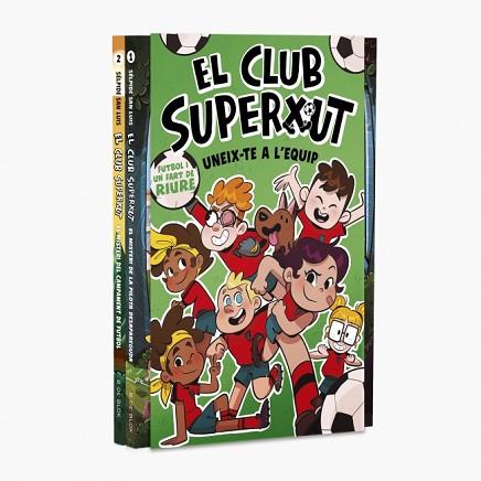 CLUB SUPERXUT 1 I 2  - PACK AMB: EL MISTERI DE LA PILOTA DESAPAREGUDA | EL MI | 9791387994990 | SAN LUIS, SÉLPIDE | Llibreria Huch - Llibreria online de Berga 