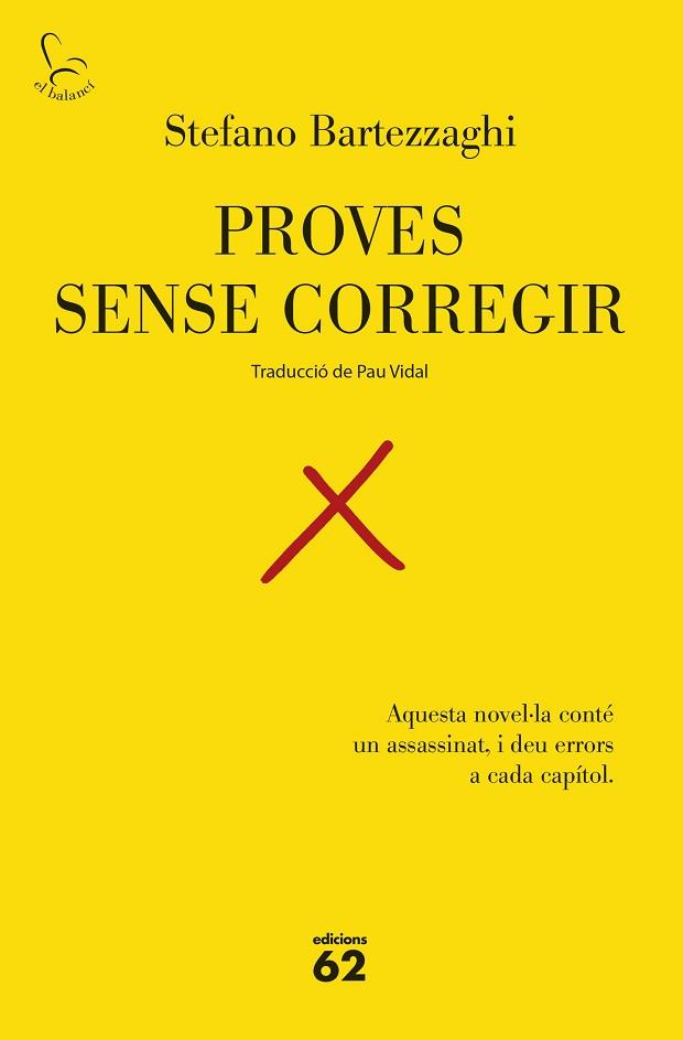 PROVES SENSE CORREGIR | 9788429783575 | BARTEZZAGHI, STEFANO | Llibreria Huch - Llibreria online de Berga 