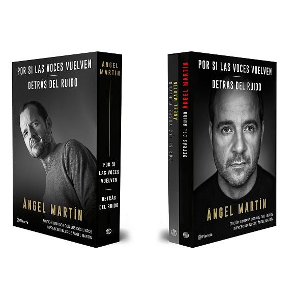 ESTUCHE ÁNGEL MARTÍN (POR SI LAS VOCES VUELVEN + DETRÁS DEL RUIDO) | 9788408281184 | MARTÍN, ÁNGEL | Llibreria Huch - Llibreria online de Berga 