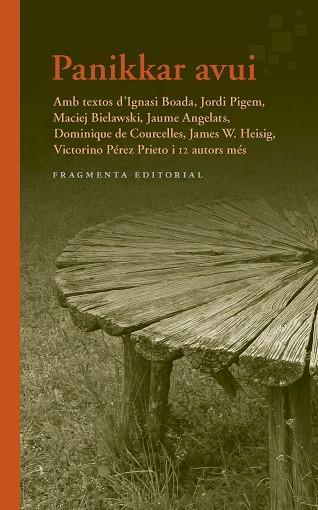 PANIKKAR AVUI | 9788417796679 | PANIKKAR ALEMANY, RAIMON | Llibreria Huch - Llibreria online de Berga 