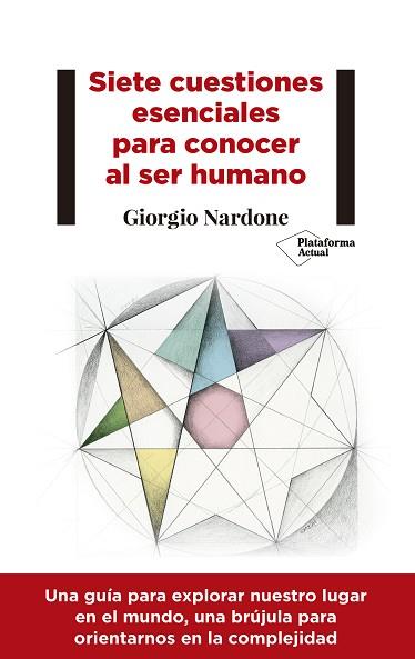 SIETE CUESTIONES ESENCIALES PARA CONOCER AL SER HUMANO | 9788417376543 | NARDONE, GIORGIO | Llibreria Huch - Llibreria online de Berga 