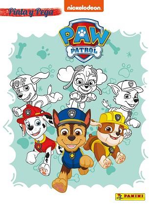 PINTA Y PEGA PAW PATROL | 9788427872103 | NICKELODEON | Llibreria Huch - Llibreria online de Berga 