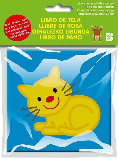 LIBRO DE TELA - GATO | 9789403226583 | BALLON | Llibreria Huch - Llibreria online de Berga 