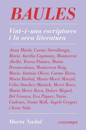 BAULES | 9788418022845 | NADAL, MARTA | Llibreria Huch - Llibreria online de Berga 