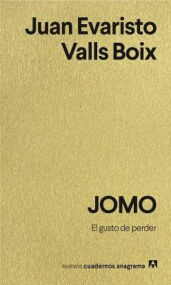 JOMO | 9788433949707 | VALLS BOIX, JUAN EVARISTO | Llibreria Huch - Llibreria online de Berga 