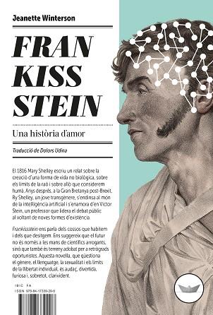 FRANKISSSTEIN | 9788417339296 | WINTERSON, JEANETTE | Llibreria Huch - Llibreria online de Berga 