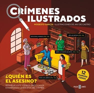 CRÍMENES ILUSTRADOS - ¿QUIÉN ES EL ASESINO? (EDICIÓN TAPA BLANDA) | 9788401042157 | GARCÍA, MODESTO | Llibreria Huch - Llibreria online de Berga 