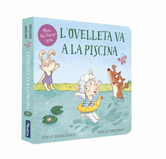 OVELLETA VA A LA PISCINA (L'OVELLETA QUE VA VENIR A SOPAR. LLIBRE DE CARTRÓ AM | 9788448859978 | SMALLMAN, STEVE/DREIDEMY, JOËLLE | Llibreria Huch - Llibreria online de Berga 
