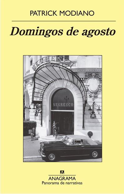 DOMINGOS DE AGOSTO | 9788433979261 | MODIANO, PATRICK | Llibreria Huch - Llibreria online de Berga 