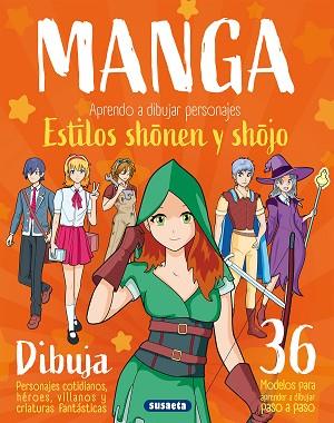 MANGA. APRENDO A DIBUJAR PERSONAJES ESTILOS SHONEN Y SHOJO | 9788467798005 | URIEL, ROBERTO | Llibreria Huch - Llibreria online de Berga 