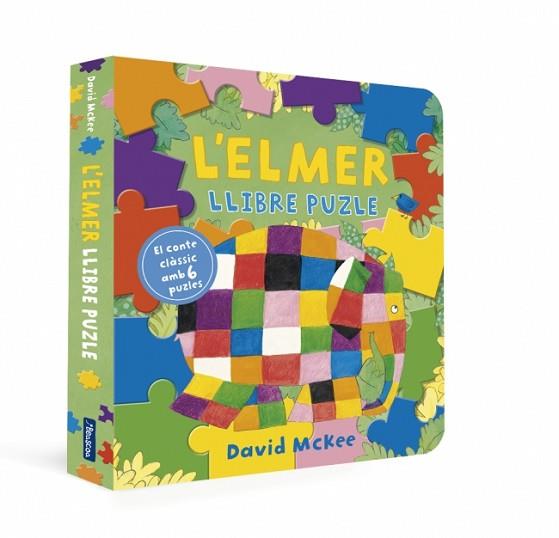 ELMER. LLIBRE JOGUINA - L'ELMER. EL LLIBRE PUZLE | 9788448874131 | MCKEE, DAVID | Llibreria Huch - Llibreria online de Berga 