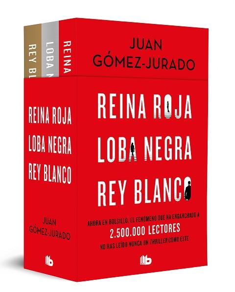 TRILOGÍA REINA ROJA (PACK CON: REINA ROJA | LOBA NEGRA | REY BLANCO) (ANTONIA SC | 9788413145037 | GÓMEZ-JURADO, JUAN | Llibreria Huch - Llibreria online de Berga 