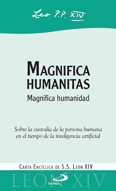 MAGNIFICA HUMANITAS | 9788428575690 | PAPA LEÓN XIV | Llibreria Huch - Llibreria online de Berga 