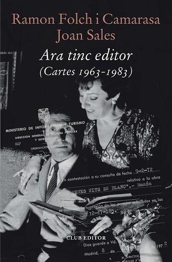 ARA TINC EDITOR | 9788473295253 | FOLCH I CAMARASA, RAMON/SALES, JOAN | Llibreria Huch - Llibreria online de Berga 