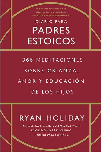 DIARIO PARA PADRES ESTOICOS | 9788417963903 | HOLIDAY, RYAN | Llibreria Huch - Llibreria online de Berga 